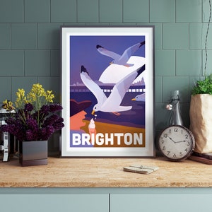 Brighton - A3 Poster Print