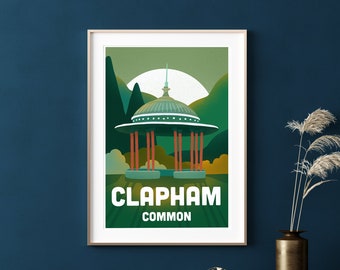 Clapham Common - Plakat A3 Wydruk