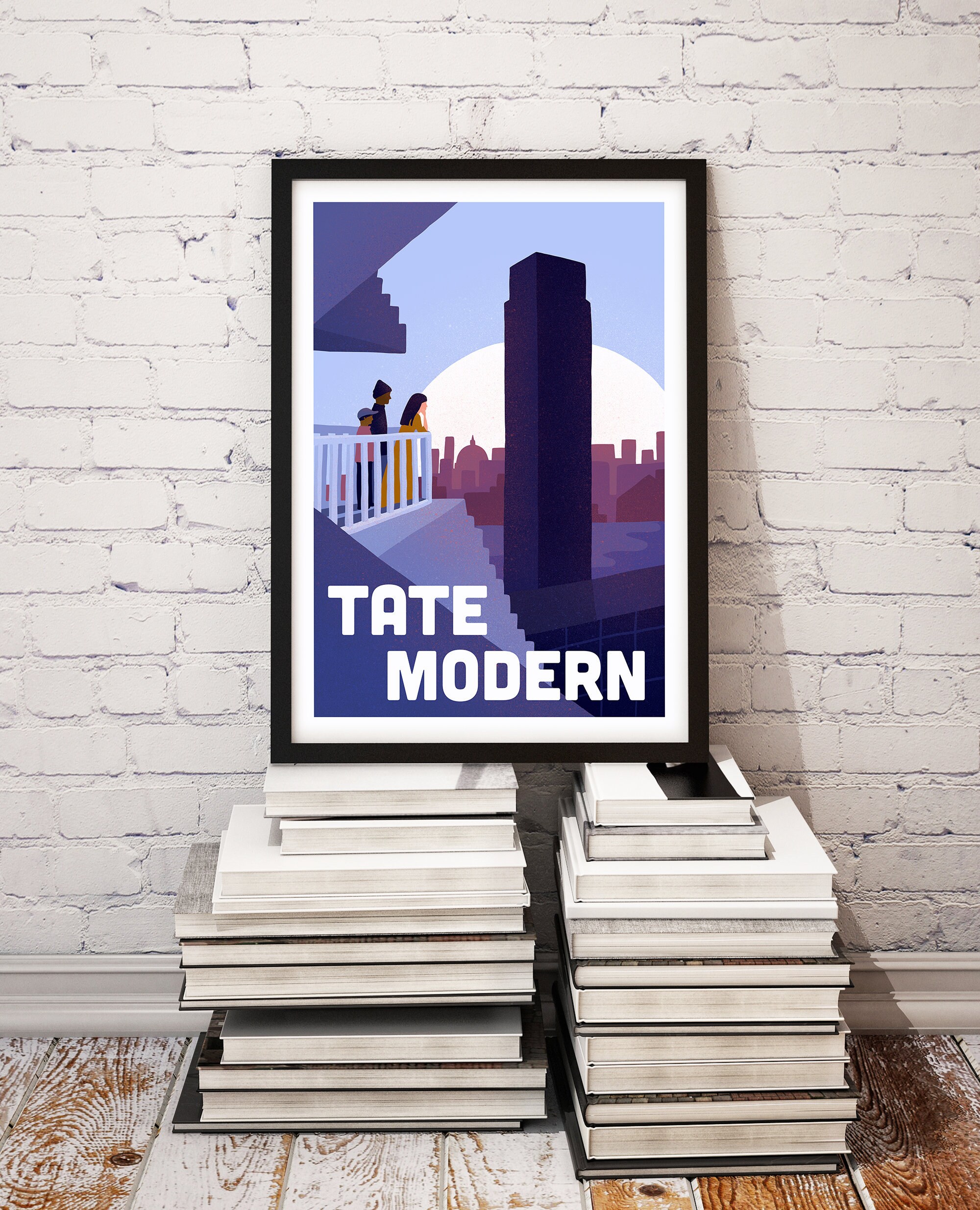 Tate Modern A3 Poster Print Etsy