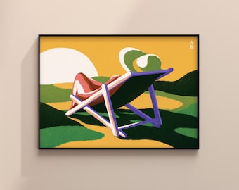 Sunday - Giclée Art Print