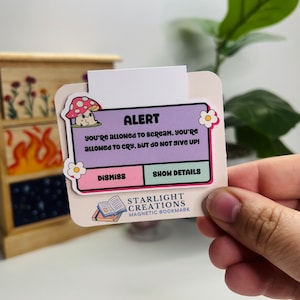 Do not give up Magnetic Bookmark