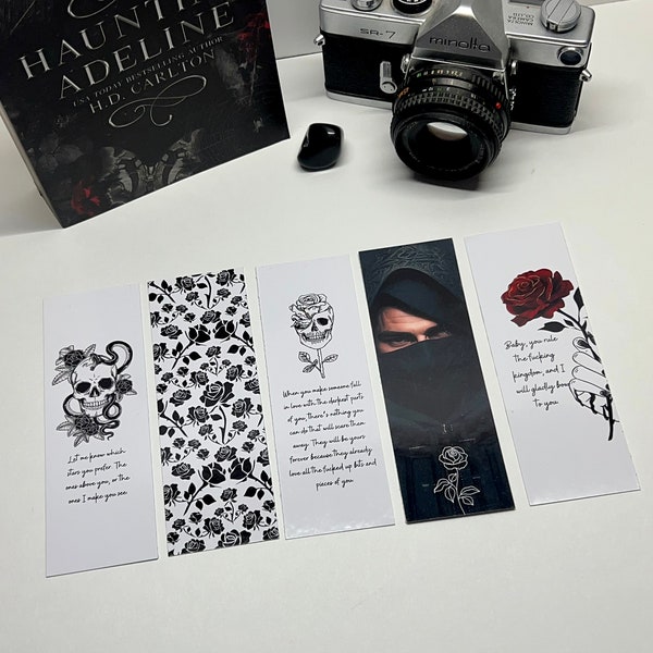 Zade Meadows Haunting Adeline Inspired themed bookmark