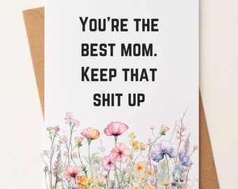 Funny Mother's Day Card - Etsy