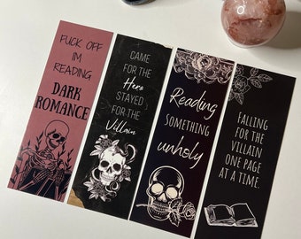 Dark Romance Bookmark
