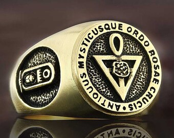 Details about   Vermeil 925 Sterling Silver Black Enamel Clear Crystal Mason Masonic Men Ring 10 