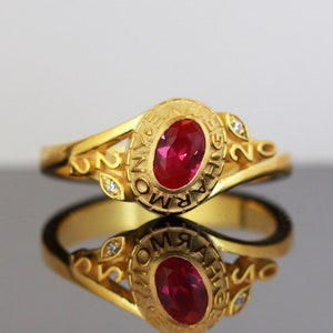 Vintage College Graduation Ring Etsy