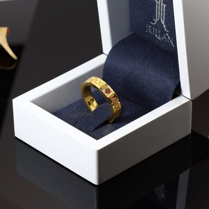 Roman Numeral Band , High School Class Ring , College Jewelry ...