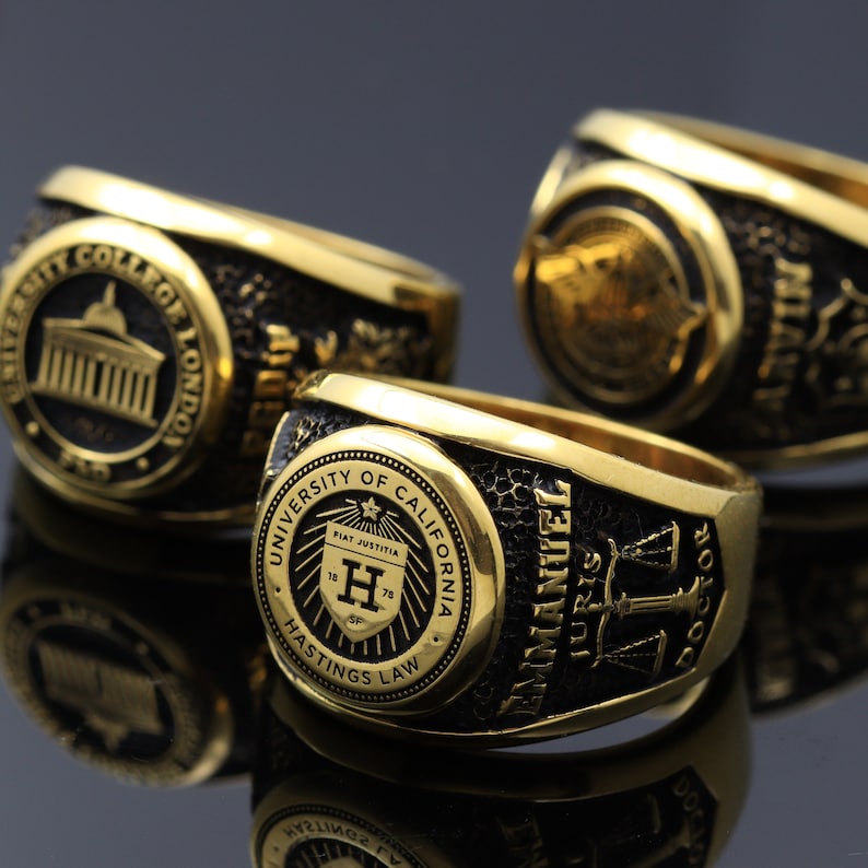 Custom Graduation Ring College Class Ring Etsy