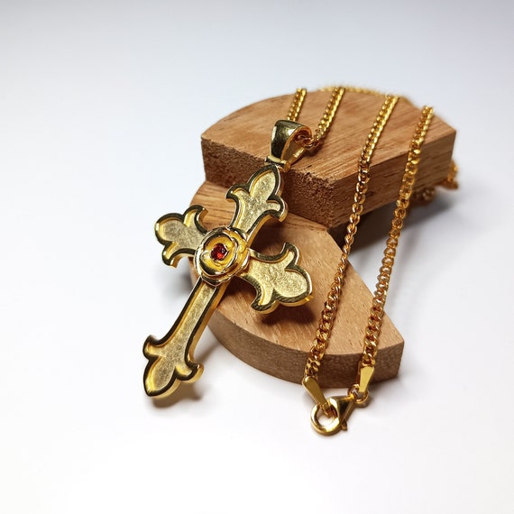 Rosen Kreuz】GUILTY CROSS LARGE NECKLACE Rosen Kreuz】GUILTY CROSS LARGE NECKLACE | OUR BRAND,Rosen