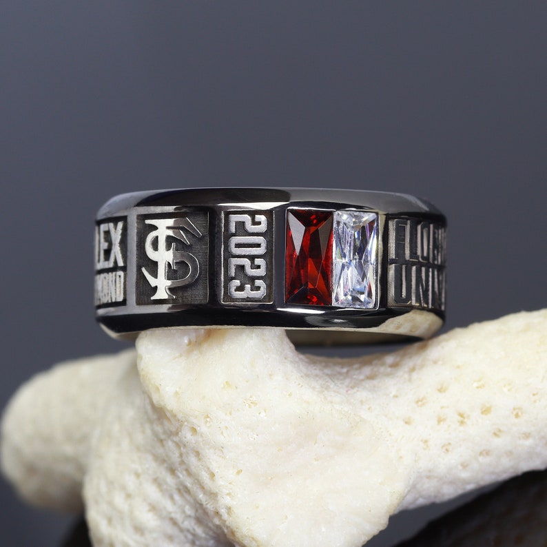 High School Class Band College Class Ring Custom - Etsy