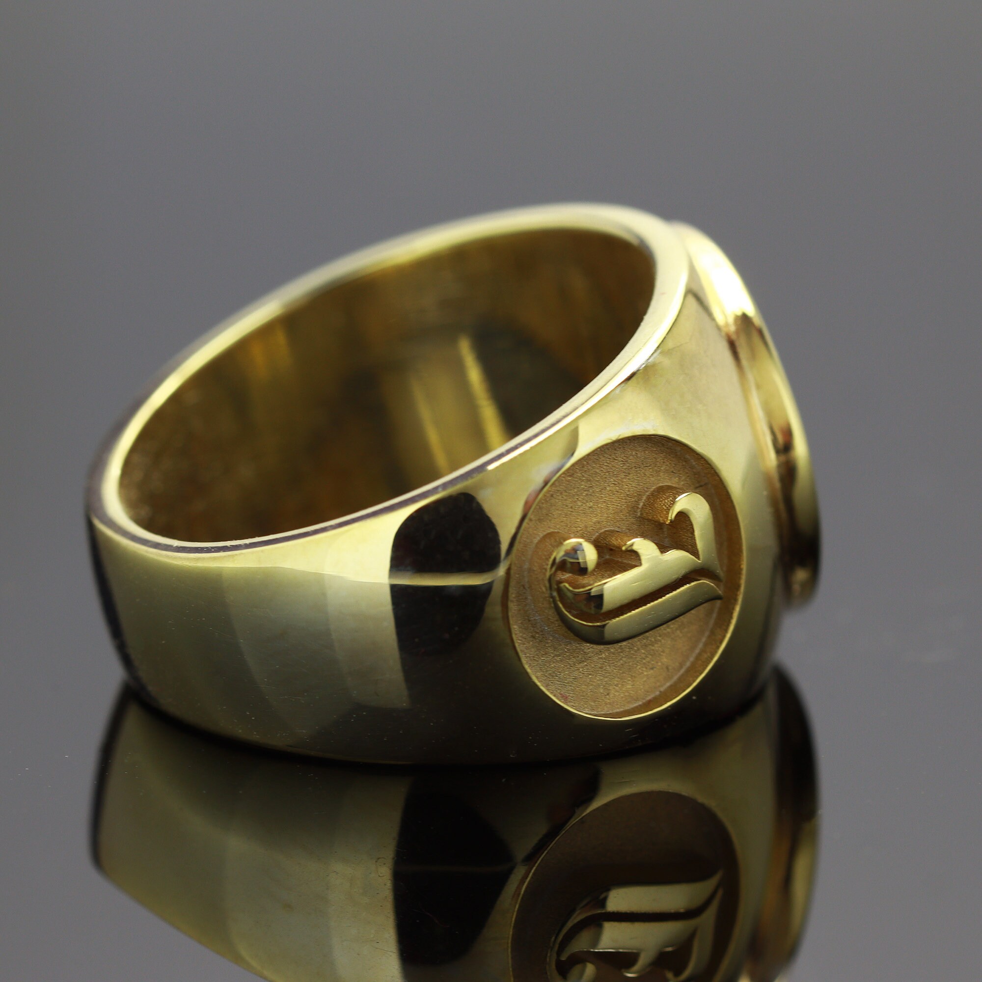 Custom Mason Ring , Initial Rings, Rosicrucian & Martinist Ring ...