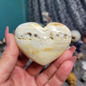 Crazy Lace Agate Heart, Crystal Heart, Heart, Manifestation Crazy Lace Agate, Metaphysical, Crystal Decor, Agate, Meditation
