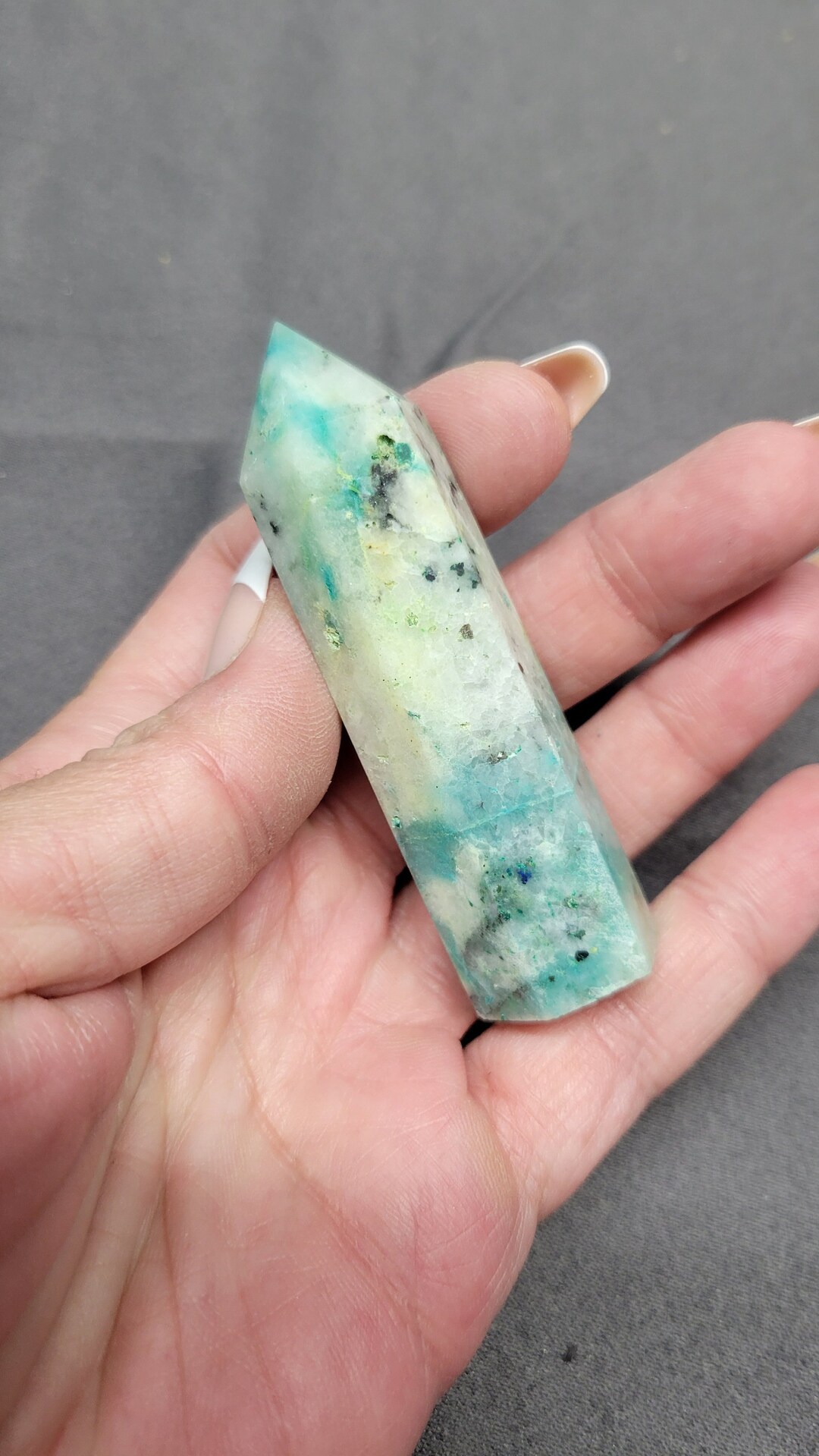 Phoenix Stone Tower Phoenix Stone Malachite Turquoise Etsy