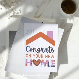 Housewarming Card New House Note Card Congrats on Your New Home - Etsy