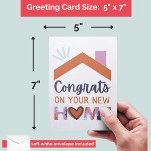 Housewarming Card New House Note Card Congrats on Your New Home - Etsy