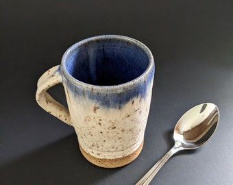 Handmade Speckled Stoneware Espresso Cup: Farmhouse Pottery Mug