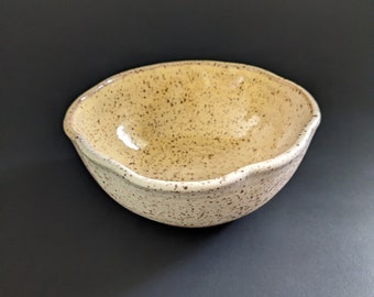 Speckled Ceramic Bowl: Farmhouse Style Ring/Jewelry Holder