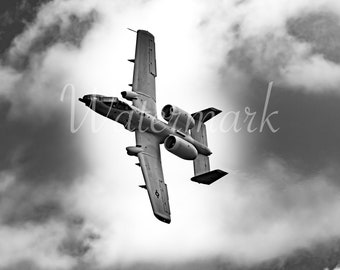 A-10 Warthog Jet. (3 Digital prints)