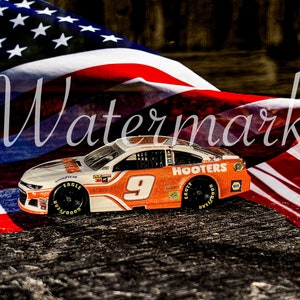 Chase Elliott digital print.
