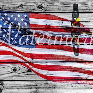 USA Flag. (Digital print)