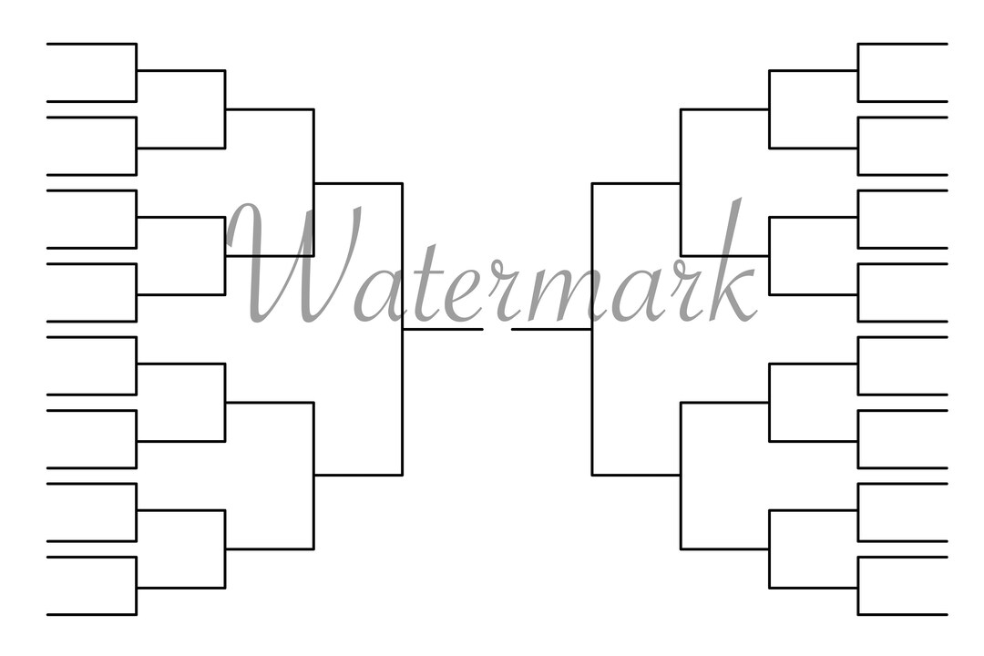 Blank Bracket. digital Print Etsy