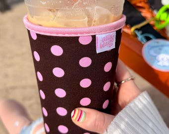 Polka Dot Drink Sleeve