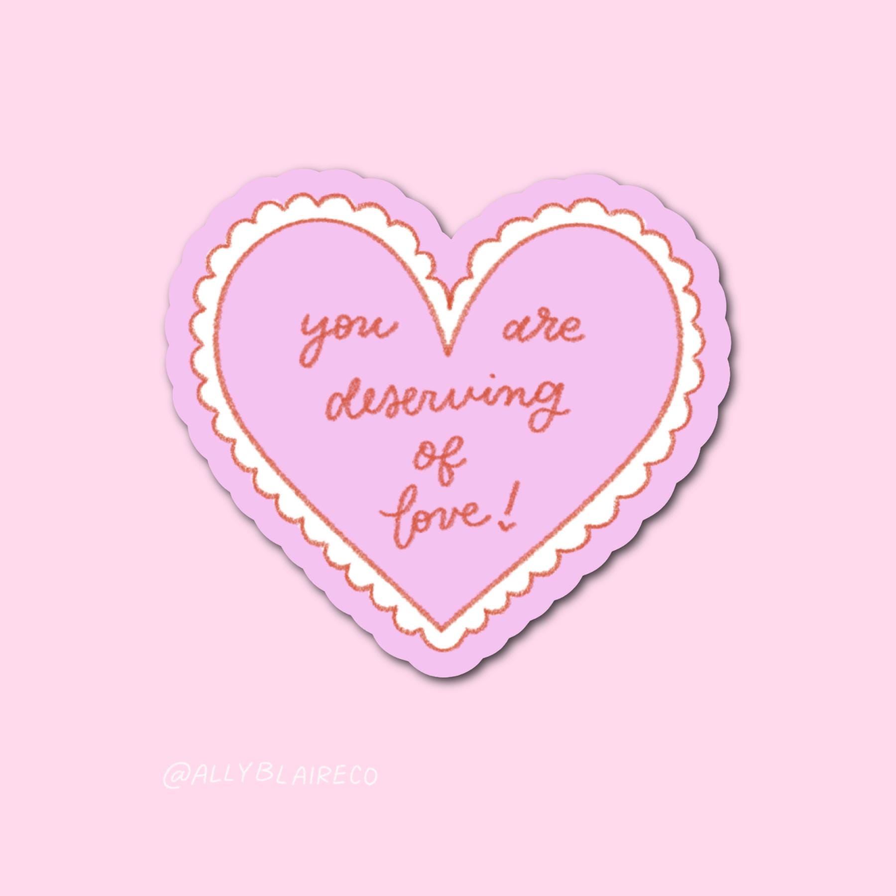 You Deserve Love - Etsy