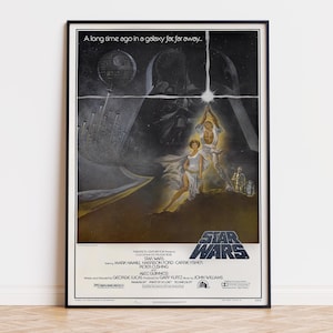 Star Wars - Episode IV - A New Hope - Movie Poster | Digital Download | High Quality Ready To Print