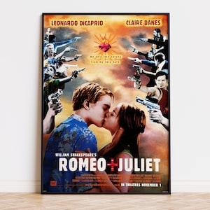 Romeo + Giulietta - Poster del film / Download digitale / Alta qualità pronta per la stampa