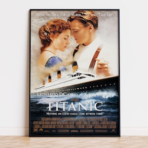 タイタニック - 映画ポスター | デジタルダウンロード | 高画質印刷可能