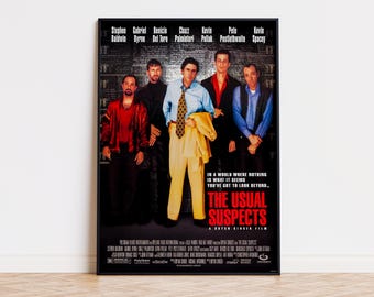 ユージュアル・サスペクツ 16x12 映画ポスター - Etsy 日本