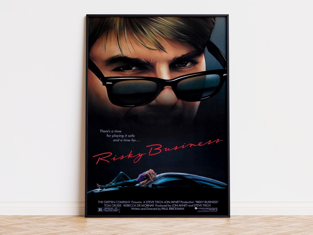 Risky Business Movie Poster Digital Download High Quality
