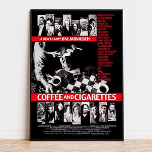Coffee and Cigarettes - Movie Poster | Digital Download | High Quality Ready To Print