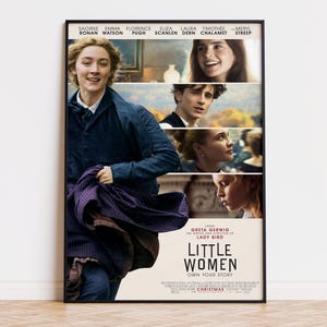 Piccole Donne - Poster del film / Download digitale / Alta qualità pronta per la stampa