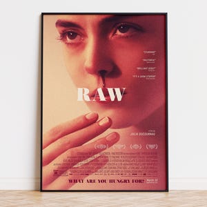 Raw - Movie Poster | Digital Download | High Quality Ready To Print