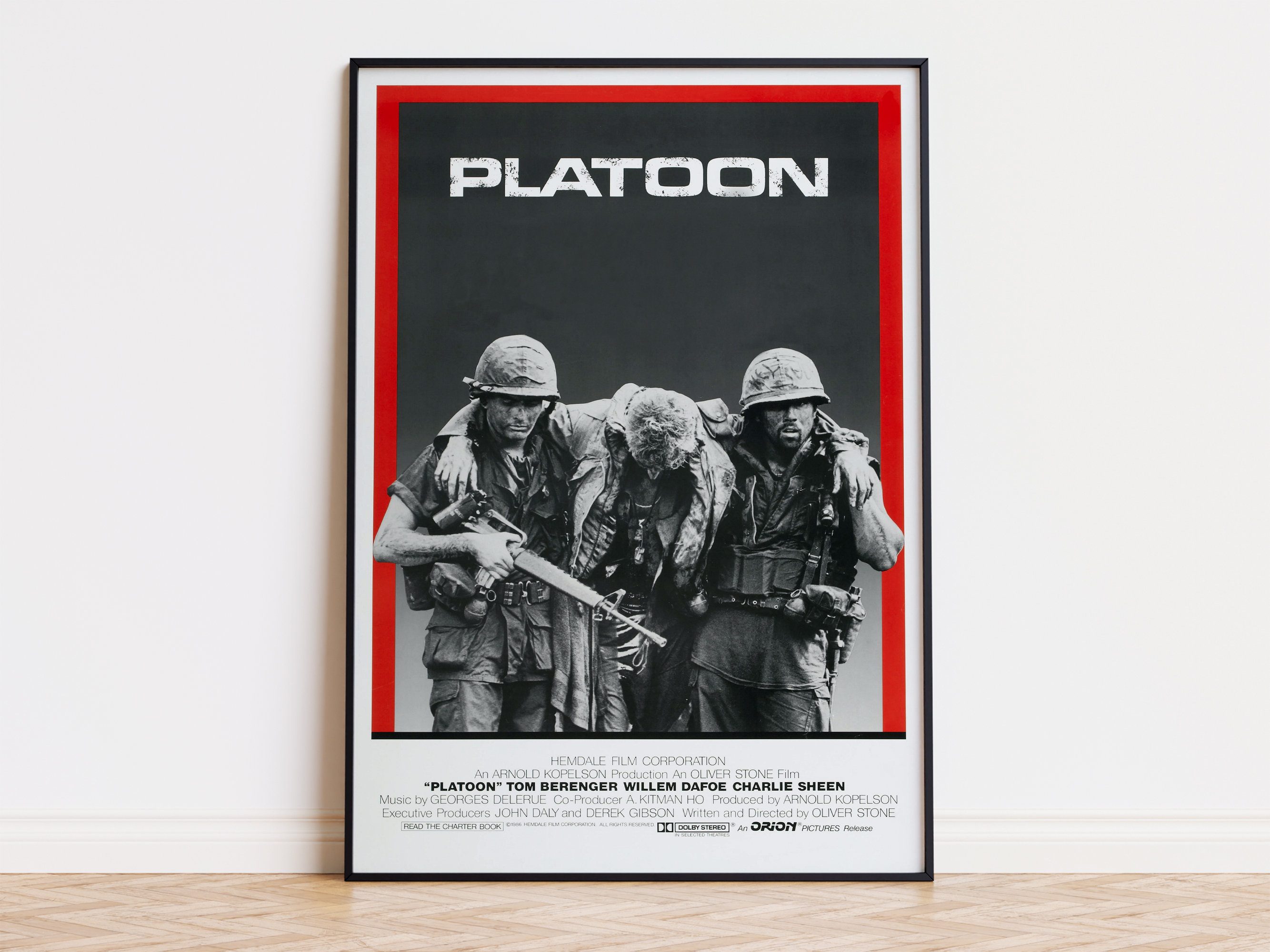 Military Platoon Full Movie Platoon Movie Poster