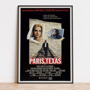 Paris, Texas - Movie Poster | Digital Download | High Quality Ready To Print
