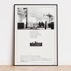 Manhattan - Movie Poster | Digital Download | High Quality Ready To Print