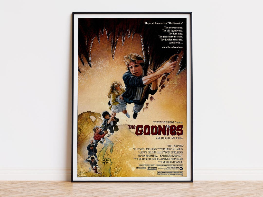 The Goonies Movie Poster Digital Download High Quality Ready