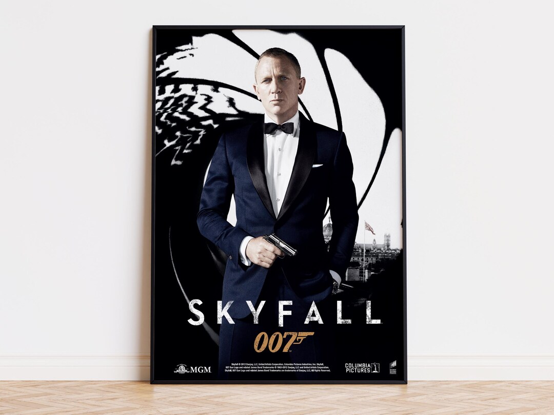 Skyfall - Movie Poster | Digital Download | High Quality Ready to Print ...