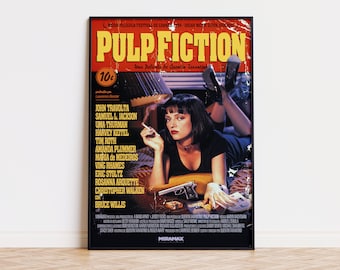Pulp Fiction - Movie Poster | Digital Download | High Quality Ready To Print