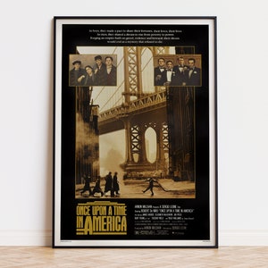 C'era una volta in America - Poster del film / Download digitale / Alta qualità pronto per la stampa