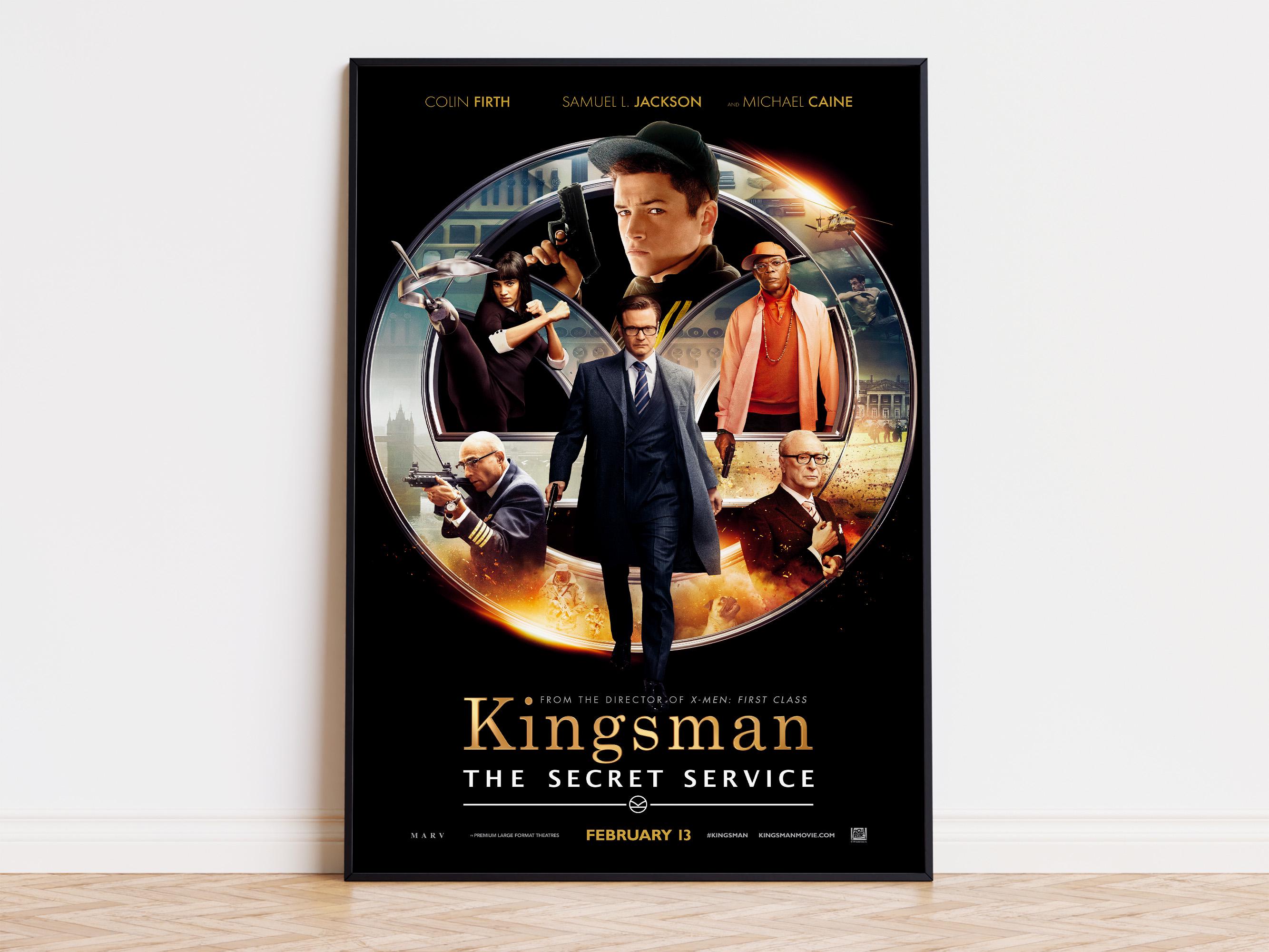 Kingsman the Secret Service Movie Poster Digital Download