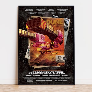 Jodorowsky&#39;s Dune - Movie Poster | Digital Download | High Quality Ready To Print