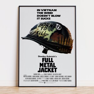 Full Metal Jacket - Poster del film / Download digitale / Alta qualità pronto per la stampa