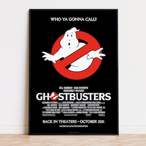 Ghostbusters - Poster del film / Download digitale / Alta qualità pronto per la stampa