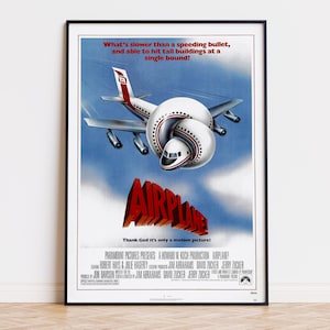 Airplane! - Movie Poster | Digital Download | High Quality Ready To Print