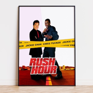 Rush Hour - Movie Poster | Digital Download | High Quality Ready To Print