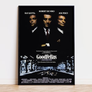 Goodfellas - Poster del film / Download digitale / Alta qualità pronto per la stampa