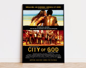 額縁付き】City of God シティオブゴッド A2ポスター - メルカリ